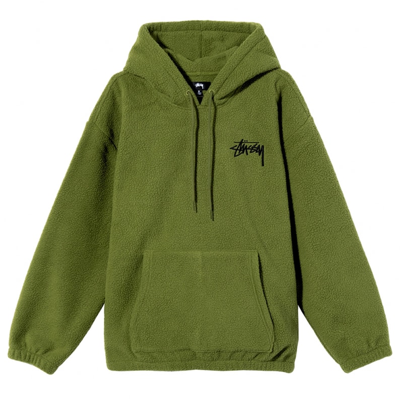 Stüssy Spring 2021 Collection Key Pieces, Textiles FABRICS pertex unlimited polar fleece hoodie track jacket suede workwear pants double knee