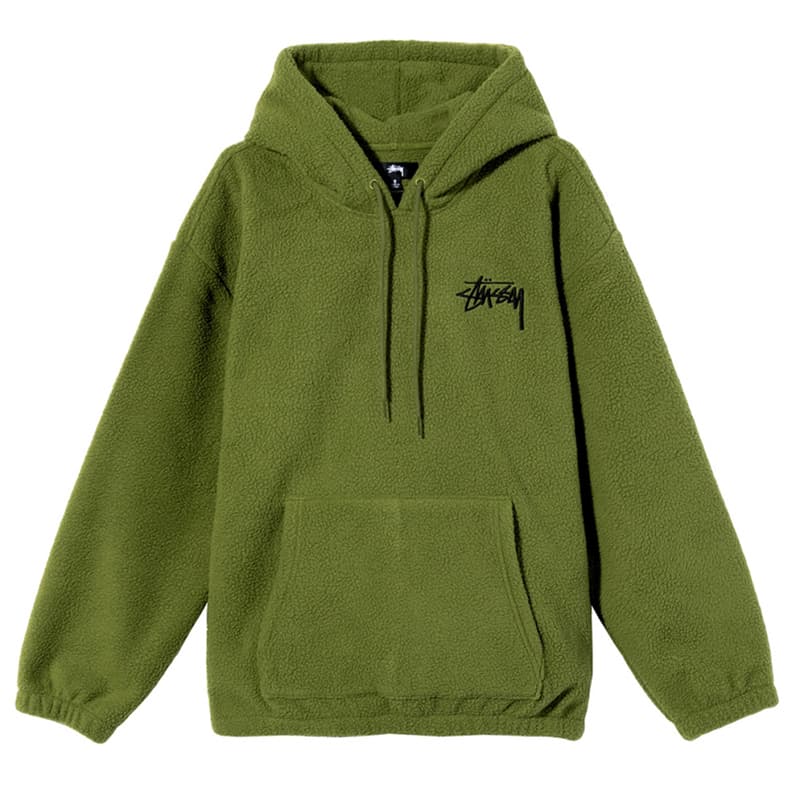 Stüssy Spring 2021 Collection Key Pieces, Textiles FABRICS pertex unlimited polar fleece hoodie track jacket suede workwear pants double knee