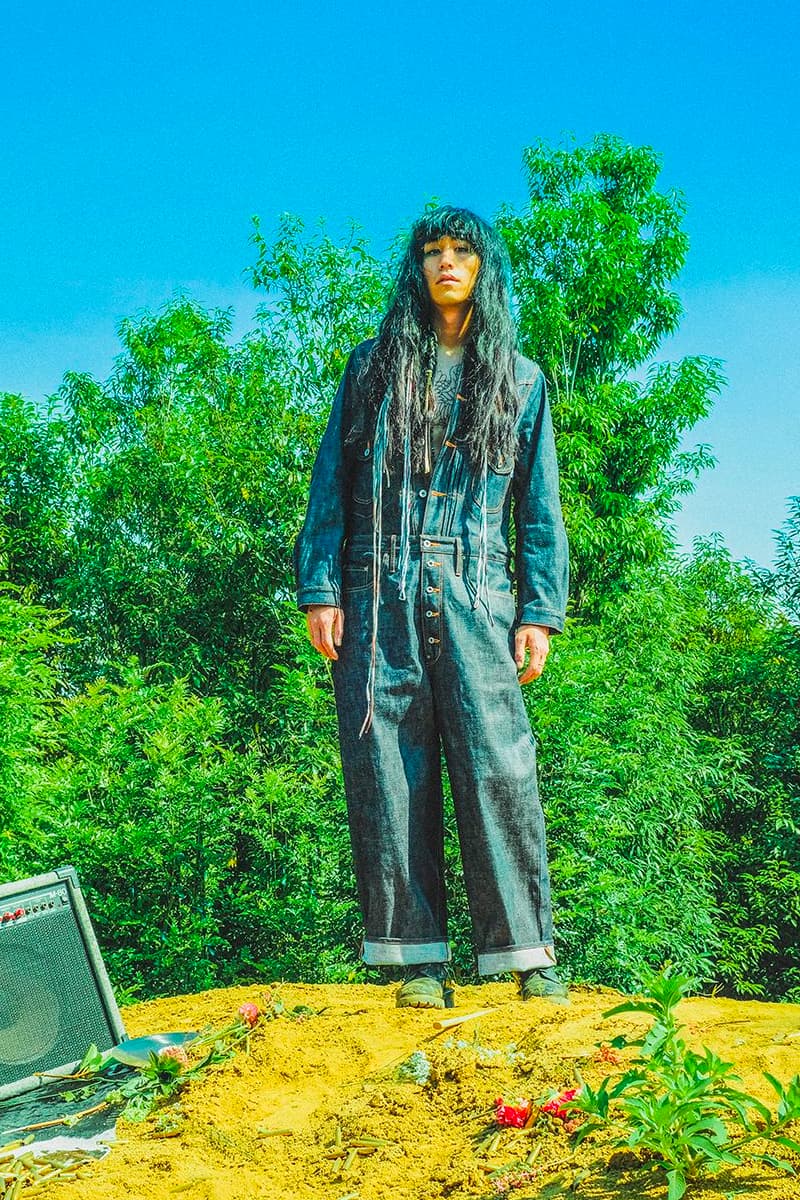Sugarhill Spring Summer 2021 lookbook menswear streetwear ss21 collection jackets pants trouserse denim shirts t shirts tees jeans hippie rockabilly info