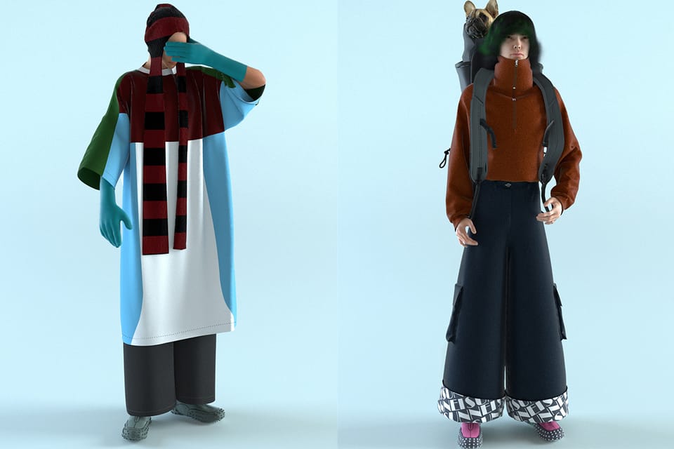 hypebeast.com - Eric Brain - SUNNEI Canvas FW21 Is in a Paradoxical Never-Ending Video Game Universe