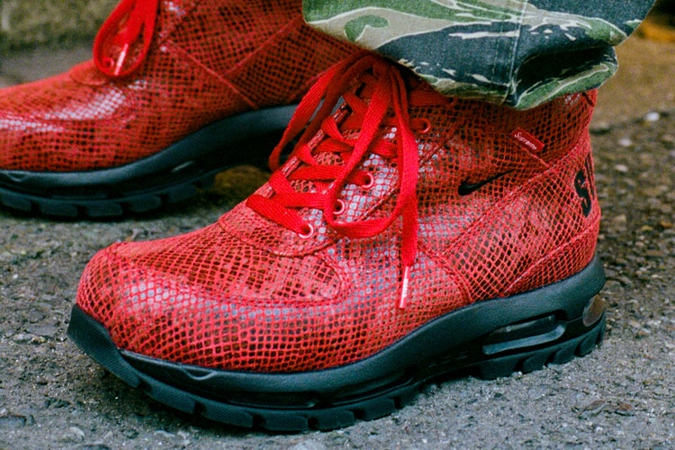 Supreme x Nike Air Max Goadome Collaboration