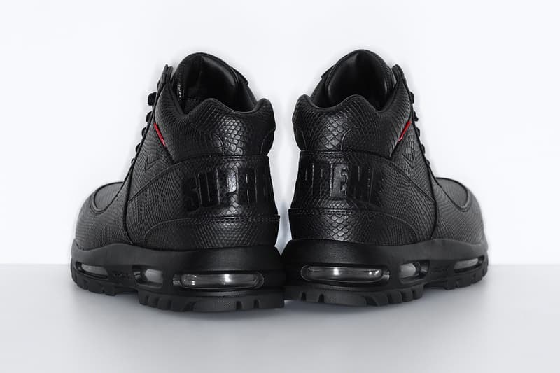 Supreme Nike Air Max Goadome Release Info Sneaker Boot Date Buy PRice 