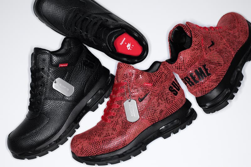 Supreme Nike Air Max Goadome Release Info Sneaker Boot Date Buy PRice 