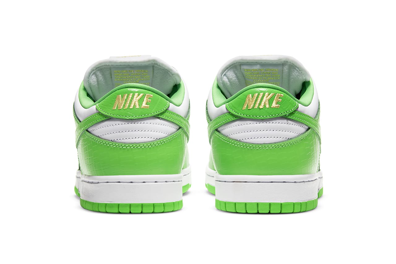 nike supreme green shoes