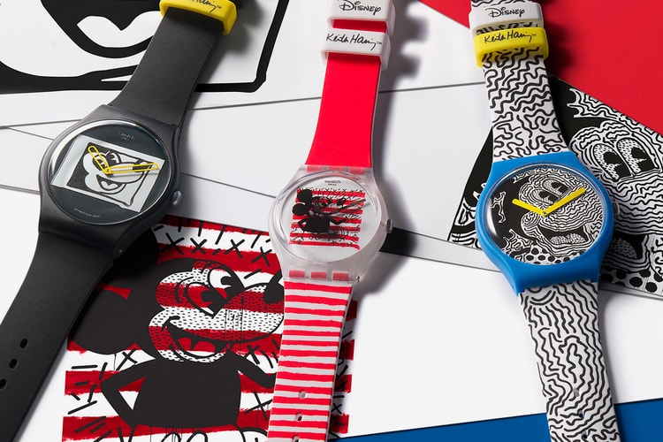 Swatch Brings Back Three Keith Haring-Designed Mickey Mouse Watches