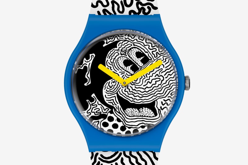 Swatch Keith Haring Mickey Mouse 2021 Capsule watches accessories artist new york 1986 pop shop swiss disney
