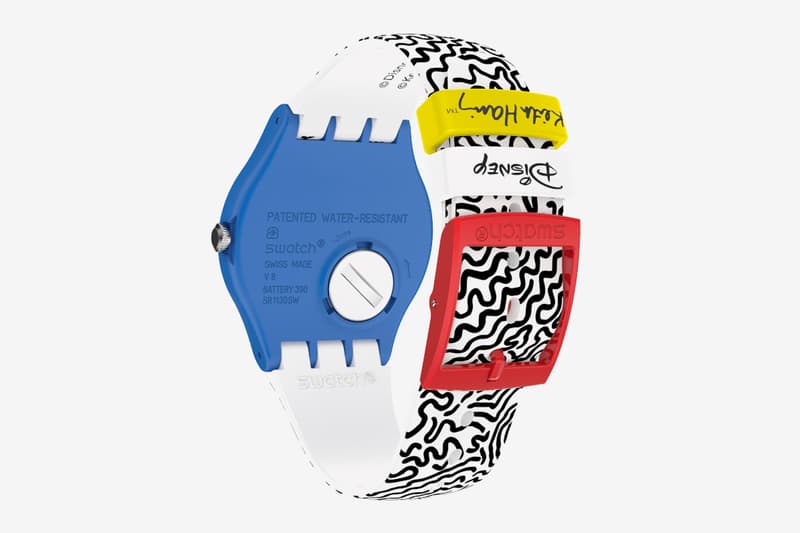 Swatch Keith Haring Mickey Mouse 2021 Capsule watches accessories artist new york 1986 pop shop swiss disney