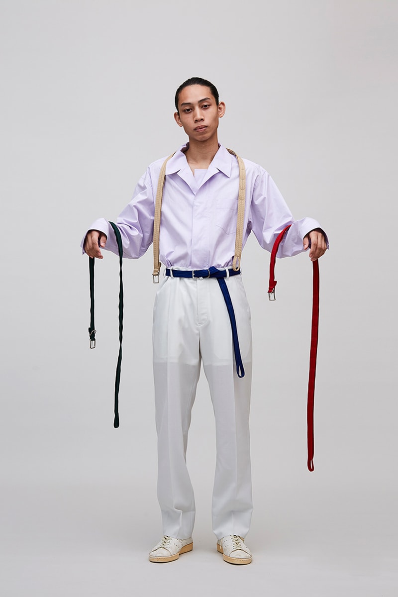 tac:tac Spring/Summer 2021 Collection Lookbook issey miyake ss21 japan Under the winter sky, ﻿everyone longed for their seaside