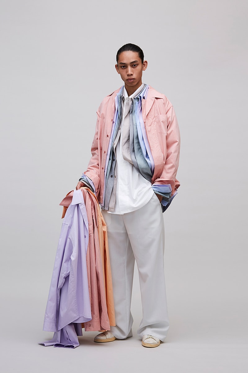 tac:tac Spring/Summer 2021 Collection Lookbook issey miyake ss21 japan Under the winter sky, ﻿everyone longed for their seaside