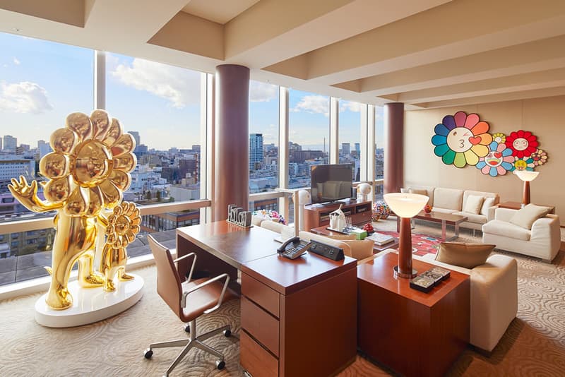 grand hyatt hotel tokyo japan takashi murakami designed flower room photos info book reserve stay
