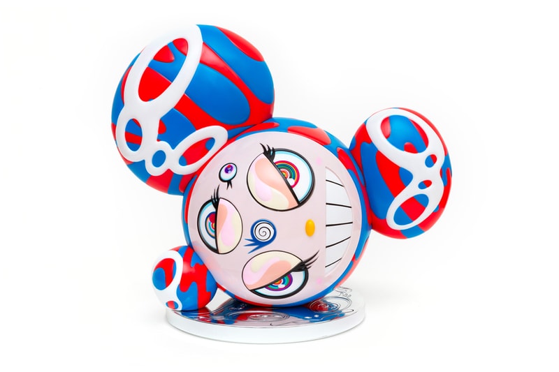 takashi murakami melting dob figure release edition sculpture artwork