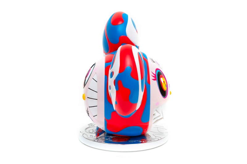 takashi murakami melting dob figure release edition sculpture artwork