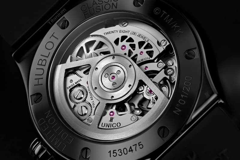 Hublot Collaborates With Japanese Contemporary Artist Takashi Murakami on Smiling Flower Classic Fusion All Black Watch
