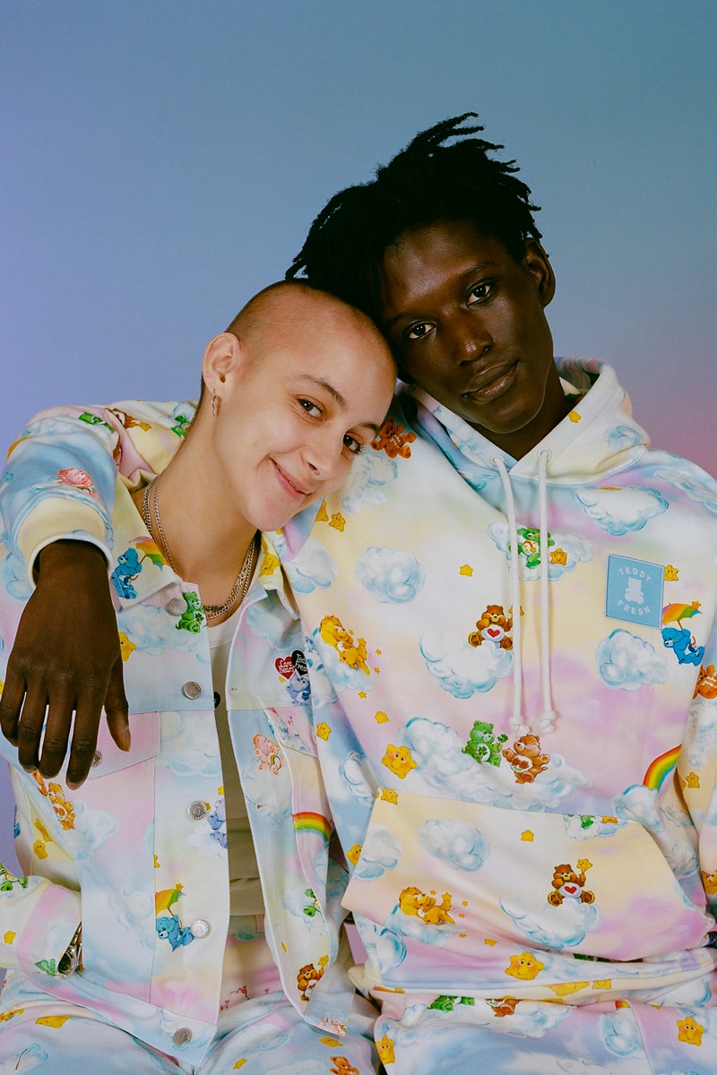 streetwear nostalgia collaboration clothing carebears retro pastel 