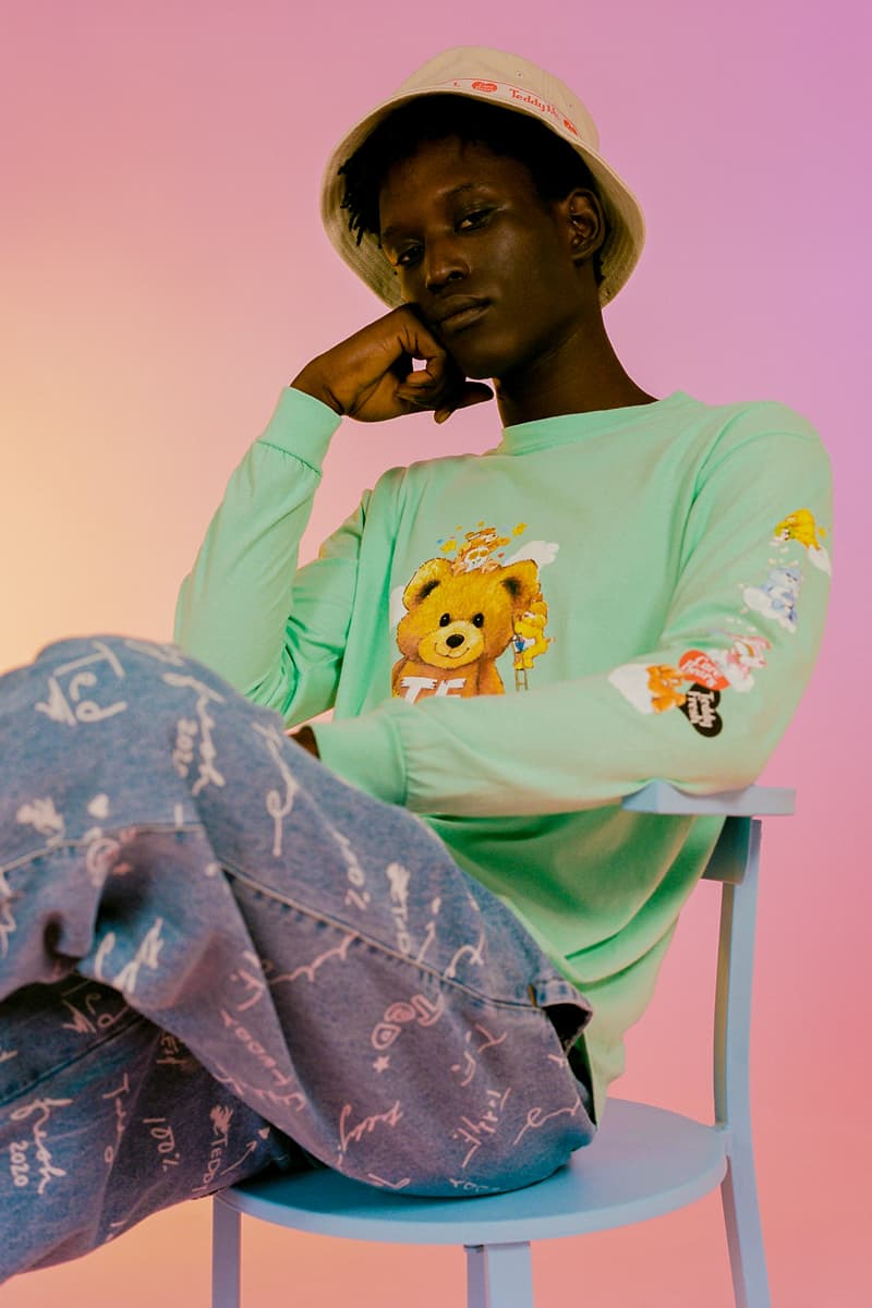 streetwear nostalgia collaboration clothing carebears retro pastel