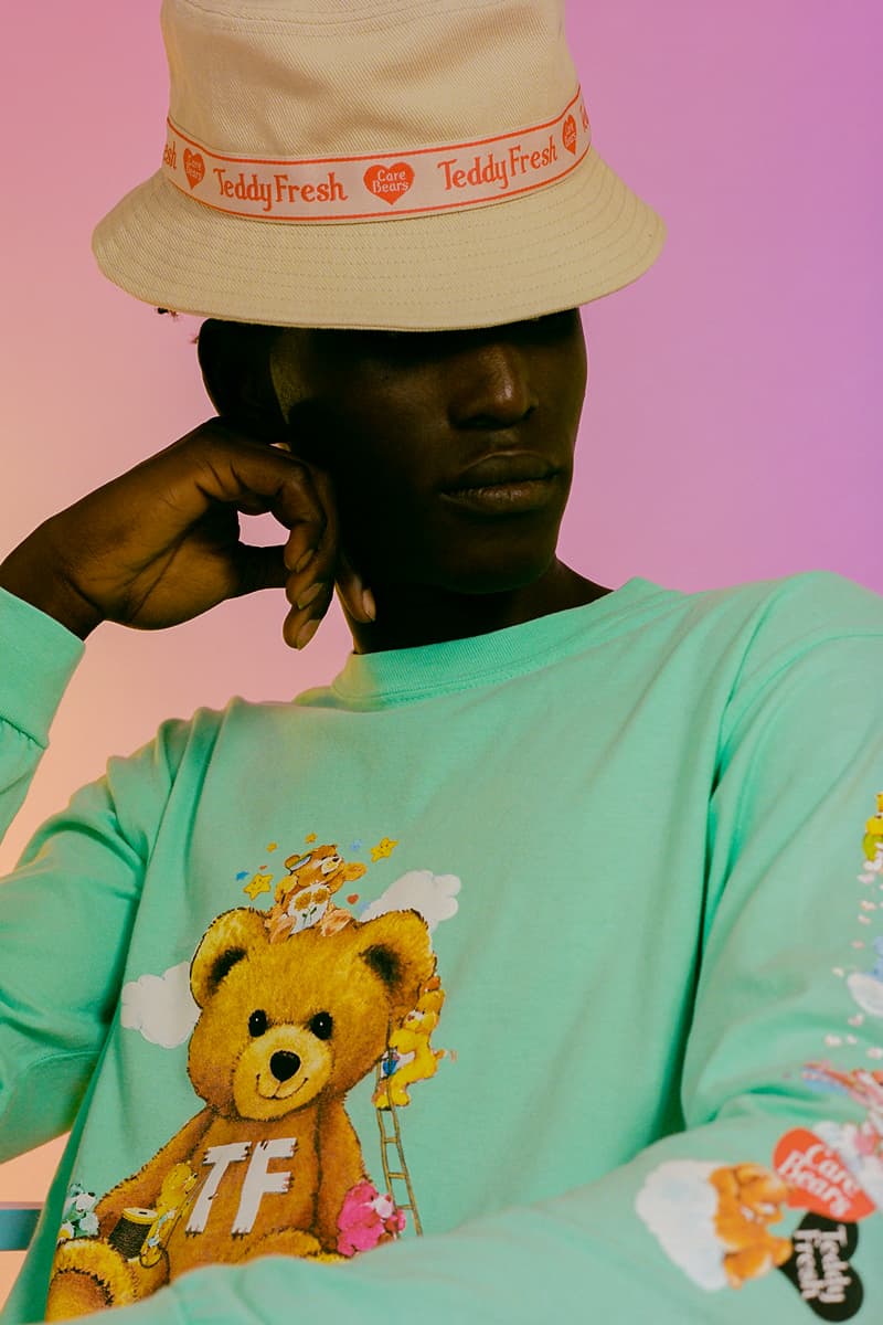 streetwear nostalgia collaboration clothing carebears retro pastel