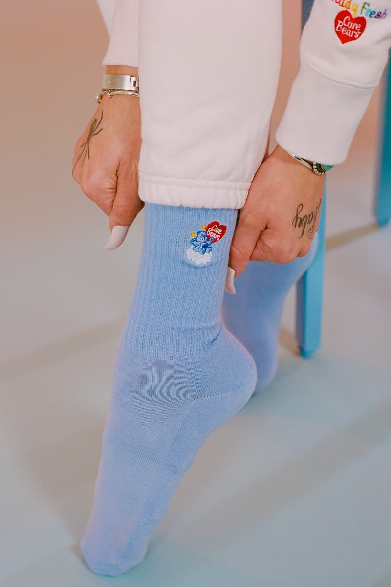 streetwear nostalgia collaboration clothing carebears retro pastel