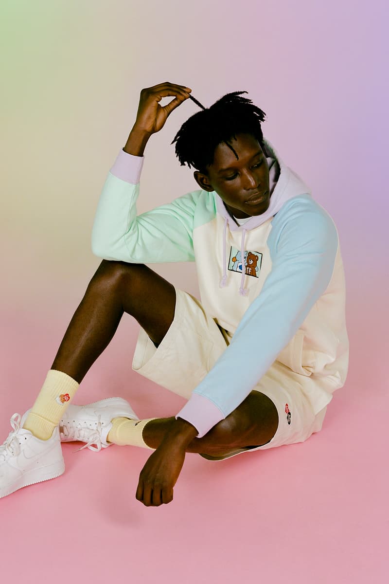 streetwear nostalgia collaboration clothing carebears retro pastel