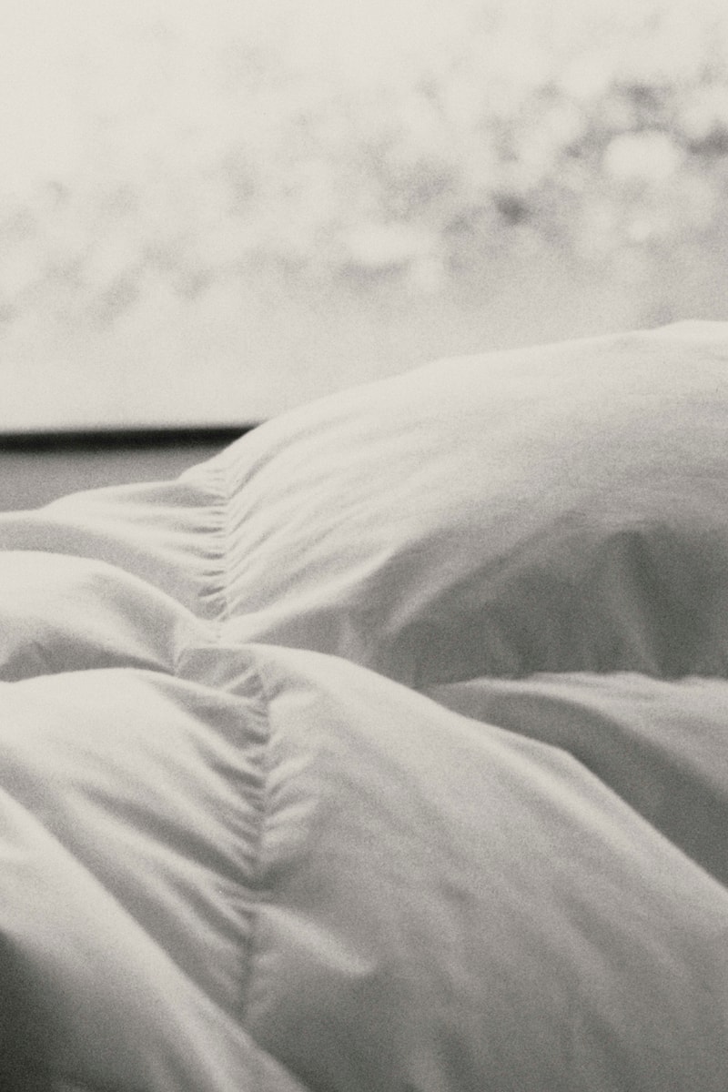 Tekla Fabrics "Falling Asleep" Bedding Down Collection Bed Time Sleep Beds Copenhagen Goose Down Soft Fabrics High Quality Luxury Natural