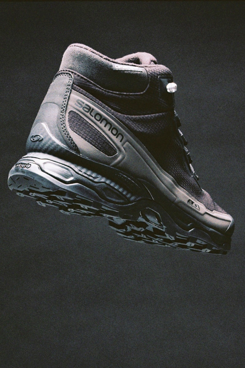 The Broken Arm Salomon Advanced Shelter CSWP Advanced Fall Winter 2020 FW20 Collection Collaboration Functional Sneaker Boot Hybrid Better Gift Shop Waterproof Protection Rugged Sole Unit 