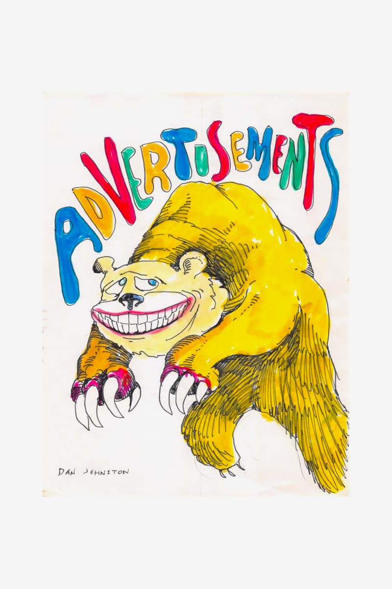 Daniel Johnston Estate Electric Lady Studios Art Collaboration Daniel Johnston: Psychedelic Drawings