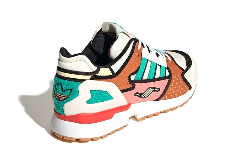 the simpsons adidas zx10000 krusty burger H05783 release info store list photos buying guide 