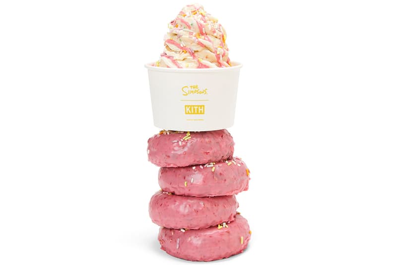 The Simpsons KITH Collection Release SoHo Installation Treats Doughnut Plant Info