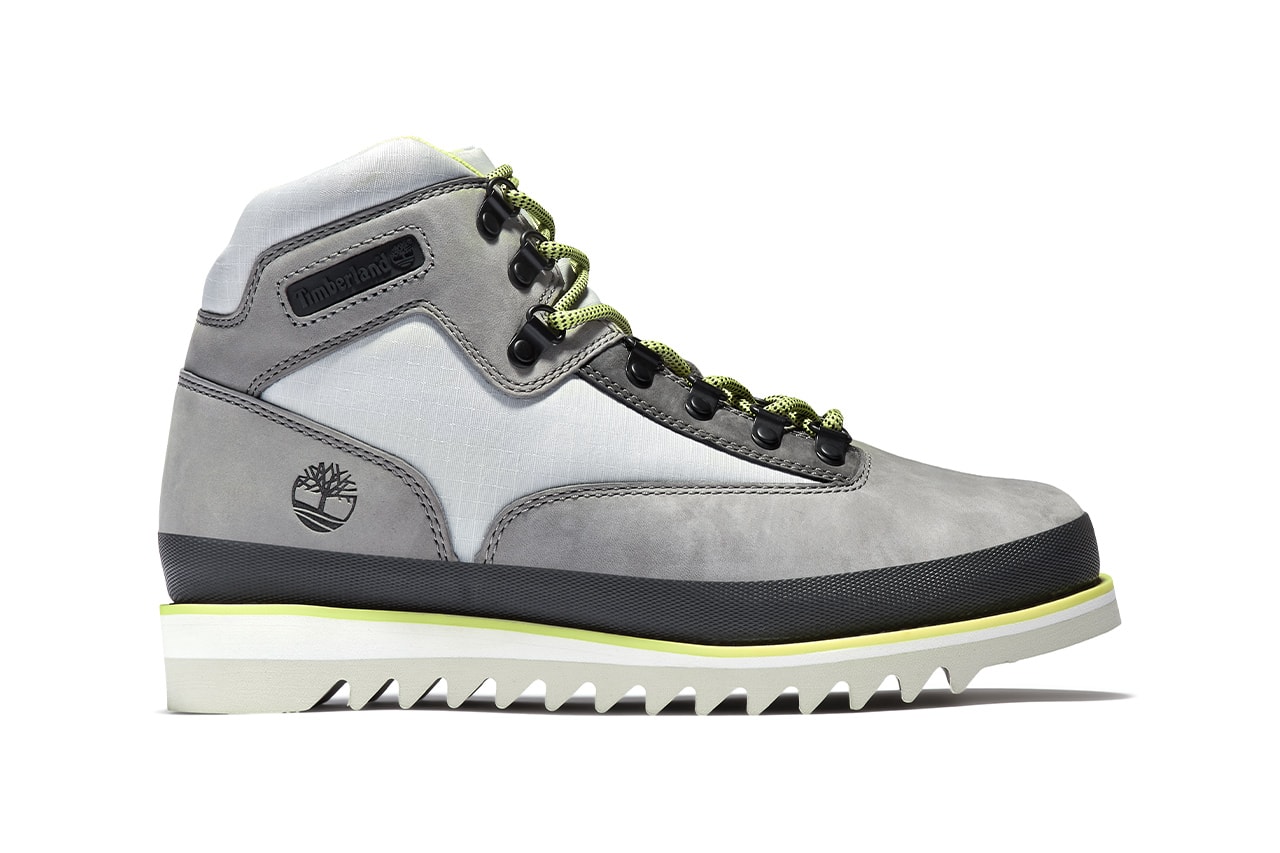 timberland c61 hiking boot release information grey yellow black limited edition sustainable