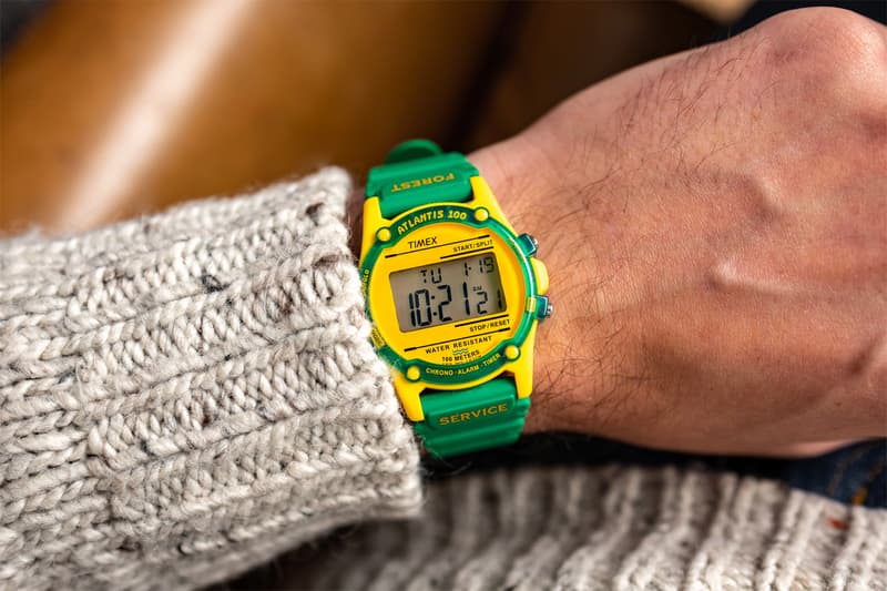 timex atlantis nuptse japanese domestic release edition digital quartz watch timepiece