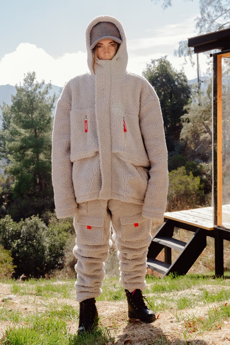tombogo sherpa fleece comfort zone jacket pants shorts convertible bucket hat socks official release date info photos price store list buying guide
