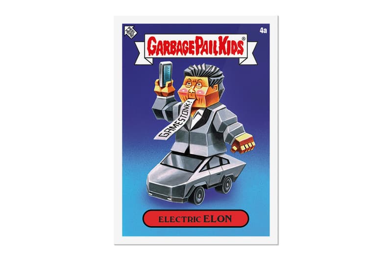 Topps Releases Meme-Themed 'Garbage Pail Kids' "Gamestonk" Card Pack   Elon Musk  Bernie Sanders  GameStop Reddit  WallStreetBets Garbage Pail Kids GME 