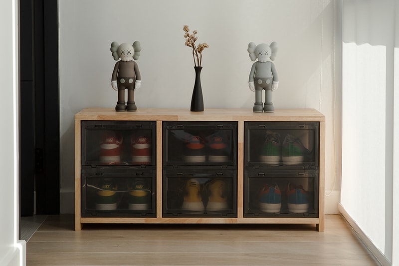 Tower Box Sneakers Wooden Stool Release Furniture Line Buy Price 