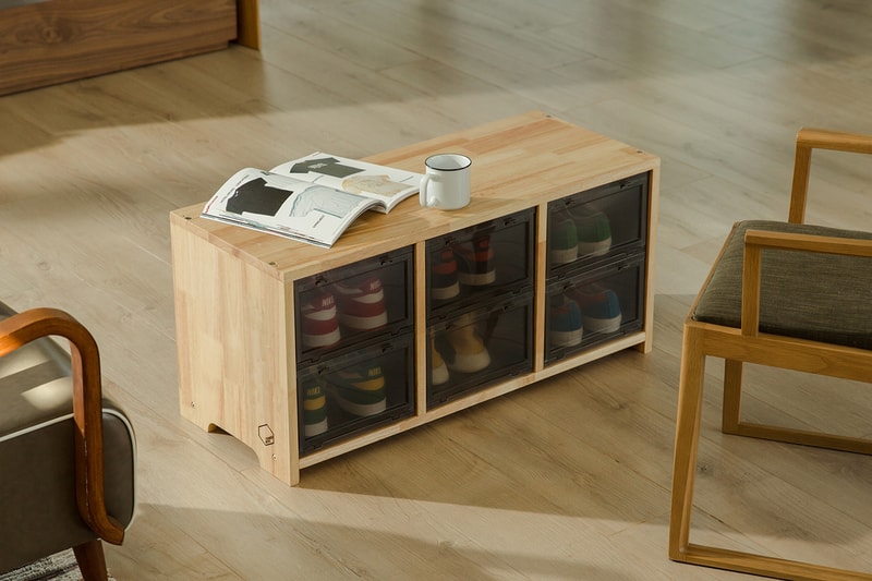 Tower Box Sneakers Wooden Stool Release Furniture Line Buy Price 