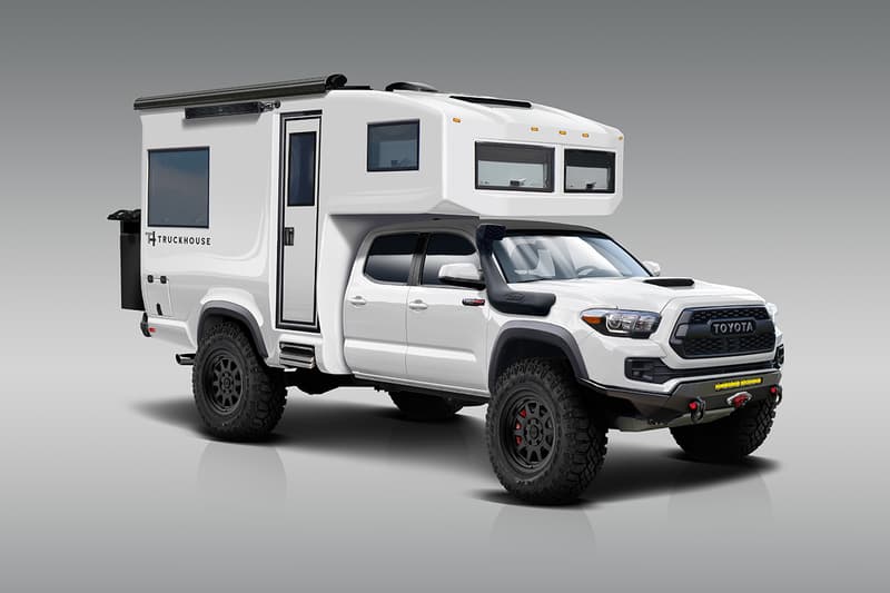 TruckHouse BCT Toyota Tacoma TRD Pro RV Camper Van Japanese Automotive 4x4 SUV $285,000 USD Carbon FIber Composite House Apocalypse