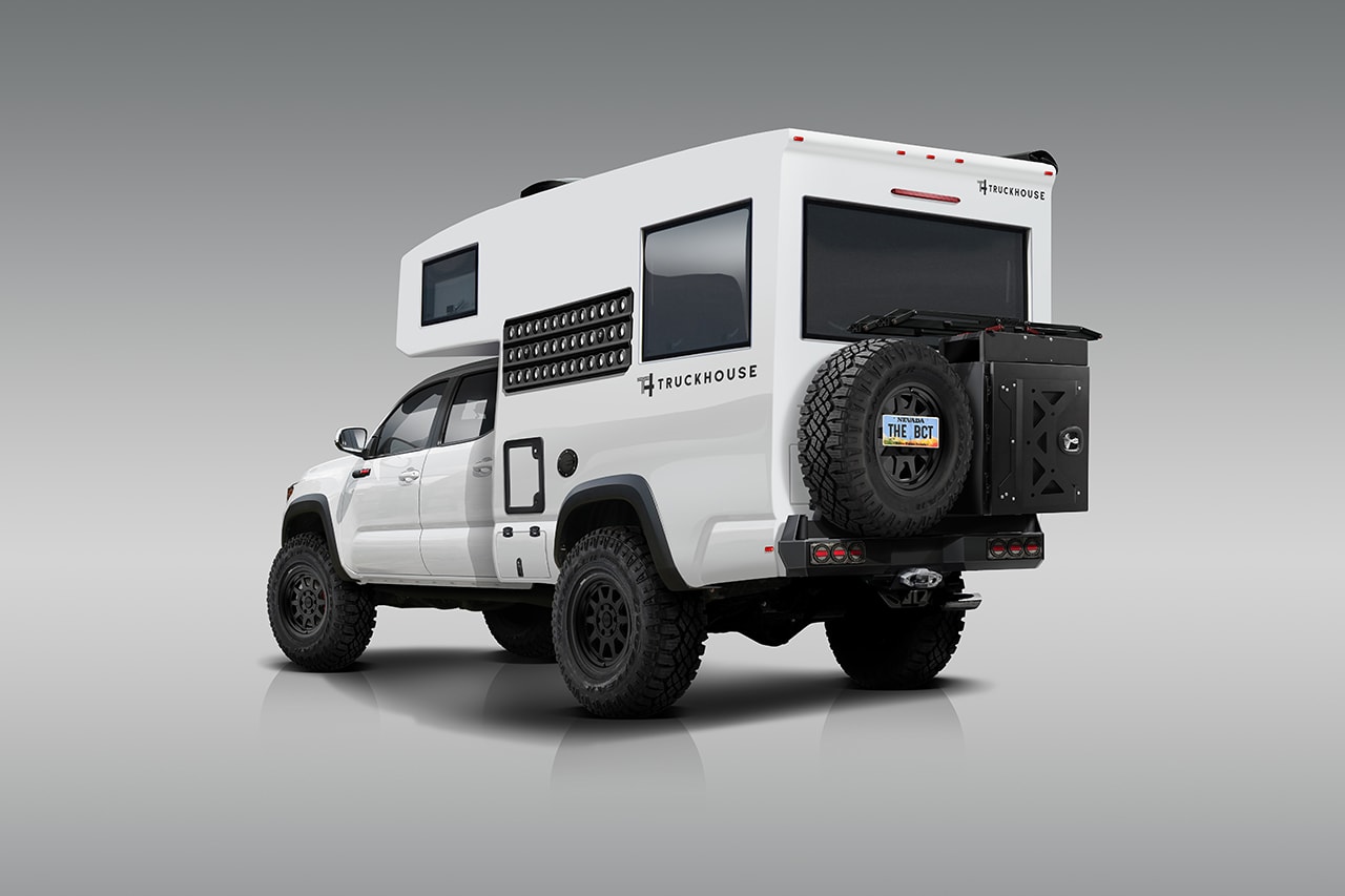TruckHouse BCT Toyota Tacoma TRD Pro RV Camper Van Japanese Automotive 4x4 SUV $285,000 USD Carbon FIber Composite House Apocalypse