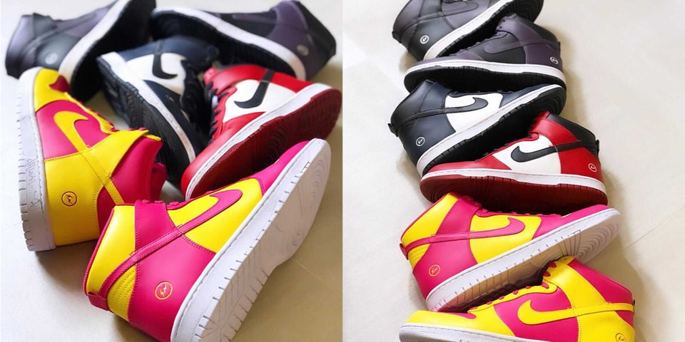 Hiroshi Fujiwara Teases Fragment Design X Nike Dunk High City Pack Re Release Hypebeast Hiroshi Fujiwara Teases Fragment Design X Nike Dunk High City Pack Re Release Hypebeast