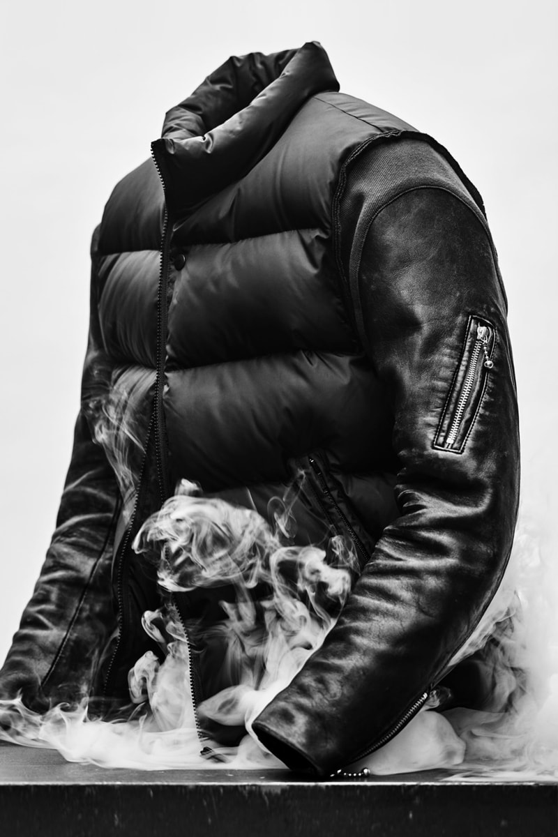 UNDERCOVER 30th Anniversary Leather Sleeve Down Jacket Details sacai jun takahashi n.hoolywood kolor takahiro miyashita the soloist sacai collaborations closer look release date info buy january 9
