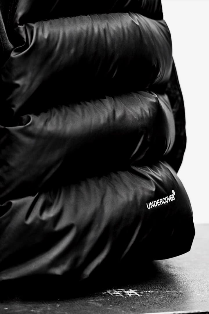 UNDERCOVER 30th Anniversary Leather Sleeve Down Jacket Details sacai jun takahashi n.hoolywood kolor takahiro miyashita the soloist sacai collaborations closer look release date info buy january 9