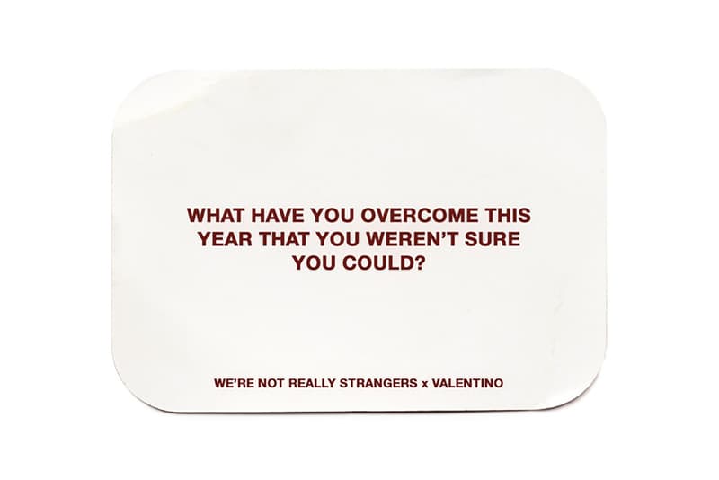 valentino were not really strangers card game release info photos date store list buying guide 