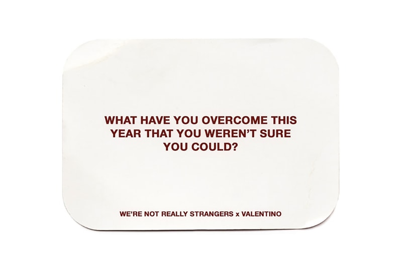 valentino were not really strangers card game release info photos date store list buying guide 