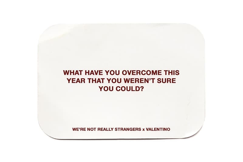 valentino were not really strangers card game release info photos date store list buying guide