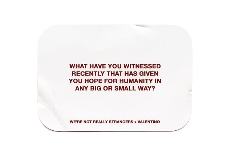 valentino were not really strangers card game release info photos date store list buying guide