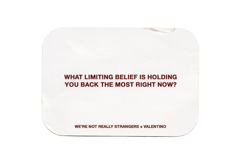 valentino were not really strangers card game release info photos date store list buying guide 