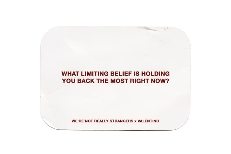 valentino were not really strangers card game release info photos date store list buying guide