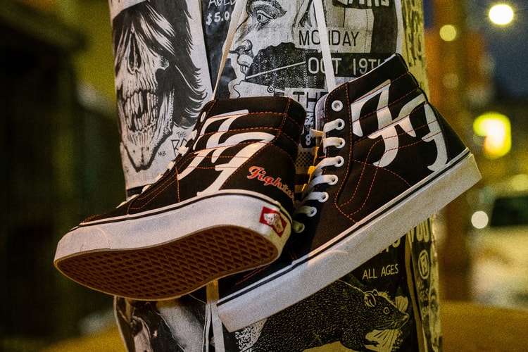 Foo Fighters Celebrate the 25th Anniversary of Their Debut Album With Vans Sk8-Hi Collaboration