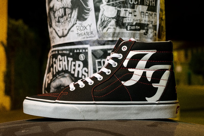 foo fighers vans sk8 hi 25th anniversary debut album medicine at midnight dave grohl official release date info photos price store list buying guide
