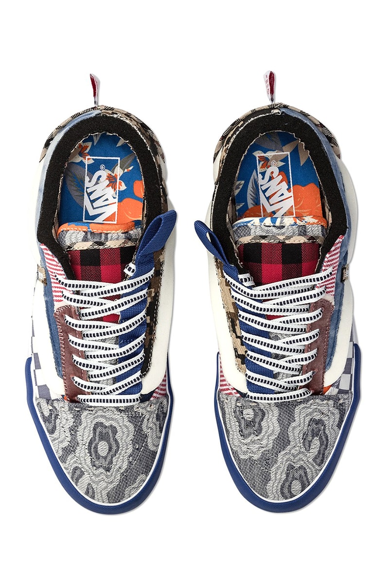 Vans, Old Skool, Old Skool Cap, Patchwork, Deconstructed, Skate, Sneakers, Footwear, Trainers, Signature, Colorful, California, Suede, Mesh, Striped, Checker, Camo, off the wall, 