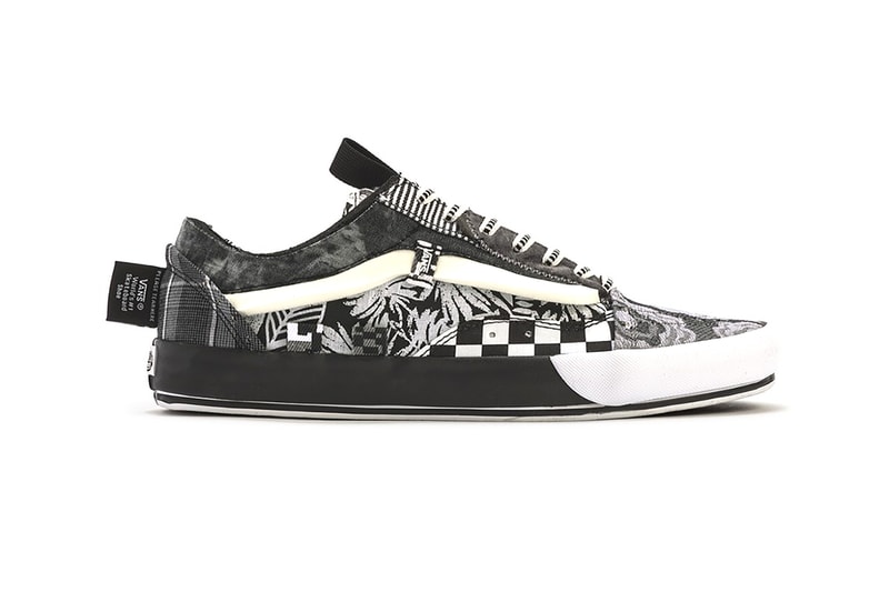 Vans, Old Skool, Old Skool Cap, Patchwork, Deconstructed, Skate, Sneakers, Footwear, Trainers, Signature, Colorful, California, Suede, Mesh, Striped, Checker, Camo, off the wall, 