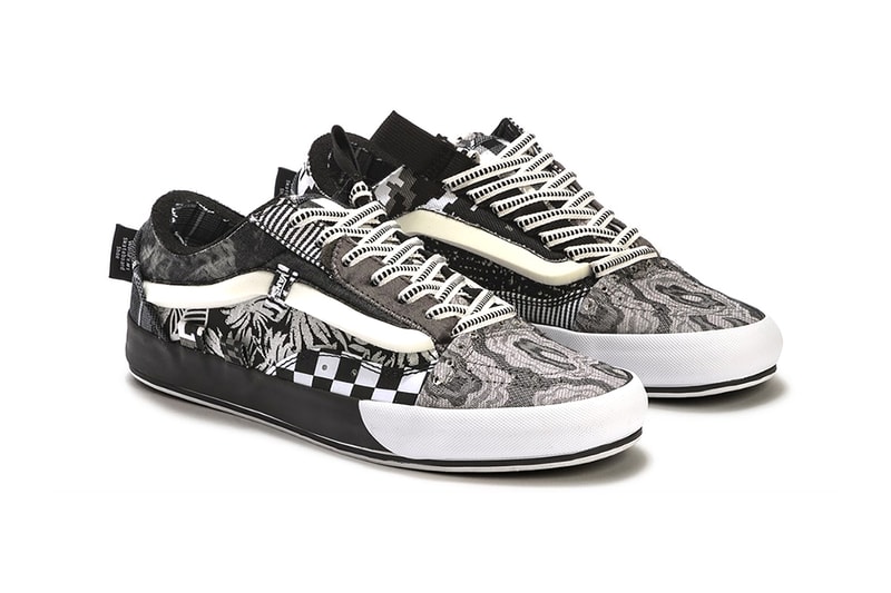 Vans, Old Skool, Old Skool Cap, Patchwork, Deconstructed, Skate, Sneakers, Footwear, Trainers, Signature, Colorful, California, Suede, Mesh, Striped, Checker, Camo, off the wall, 