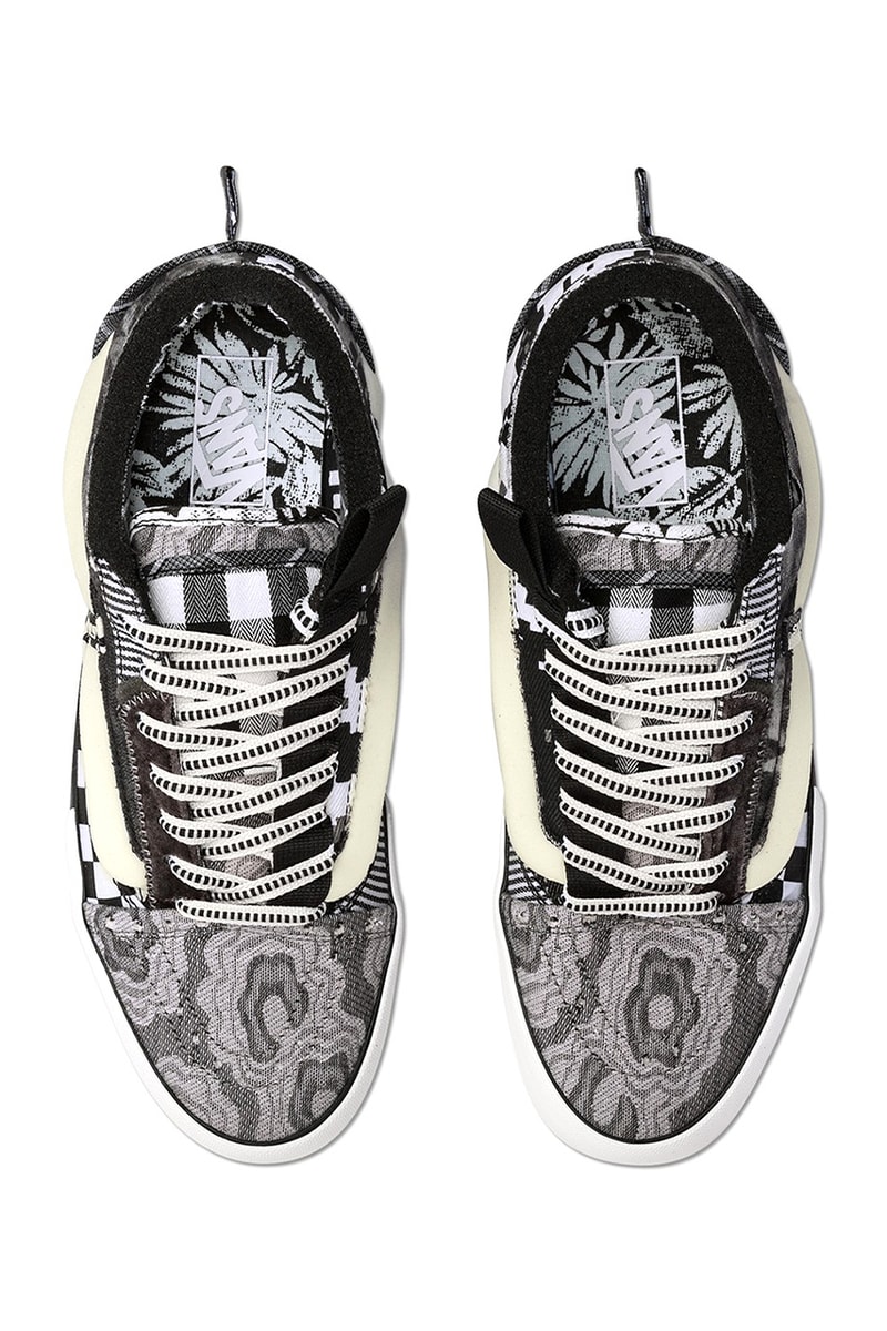 Vans, Old Skool, Old Skool Cap, Patchwork, Deconstructed, Skate, Sneakers, Footwear, Trainers, Signature, Colorful, California, Suede, Mesh, Striped, Checker, Camo, off the wall, 